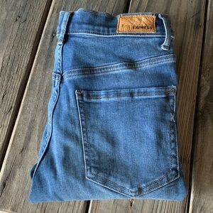 Express denim leggings